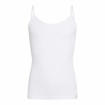 Meisjes spaghetti hemd Elegance Wit