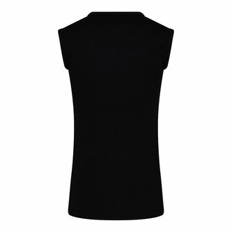 Heren mouwloos shirt met ronde hals M3000 Zwart 