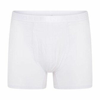 Beeren 2-Pack Dylan heren boxershorts met gulp (Comfort Feeling) Wit (Elastisch Katoen) 14-623-000
