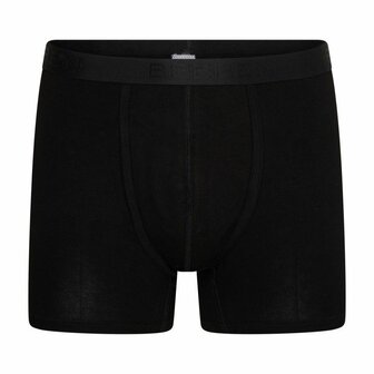 Beeren 2-Pack Dylan heren boxershorts met gulp (Comfort Feeling) Zwart (Elastisch Katoen) 14-623-007