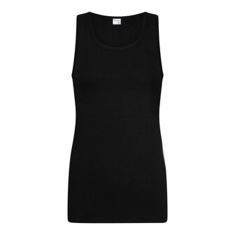 Heren singlet Comfort Feeling Zwart 