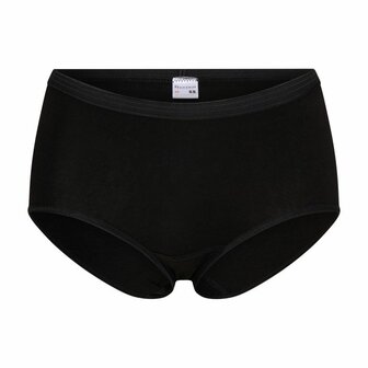Beeren Comfort Feeling Dames Midi Slip Antoinette Zwart 2-Pack (Elastisch Katoen)