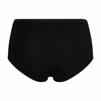 Beeren Comfort Feeling Dames Midi Slip Antoinette Zwart 2-Pack (Elastisch Katoen)