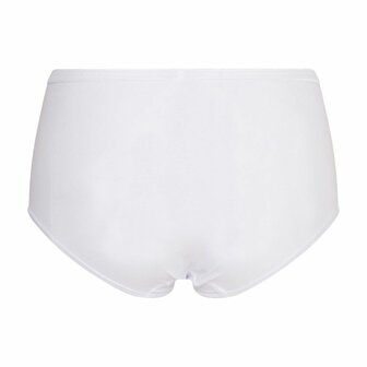 Beeren Comfort Feeling Dames Midi Slip Antoinette Wit 2-Pack (Elastisch Katoen)