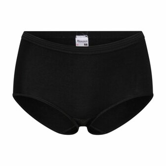Beeren Comfort Feeling Dames Maxi Slip Marie Zwart 2-Pack (Elastisch Katoen)