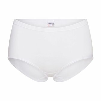 Beeren Comfort Feeling Dames Maxi Slip Marie Wit 2-Pack (Elastisch Katoen)