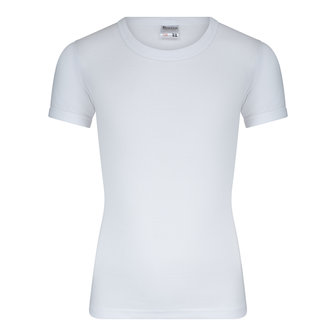 Jongens T-shirt met ronde hals M3000 Wit