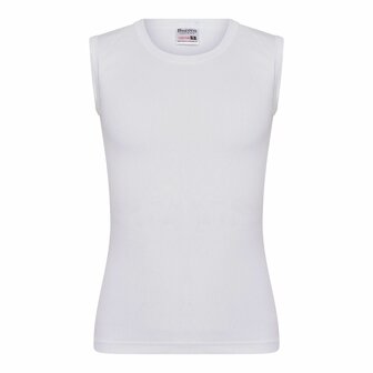 Jongens mouwloos shirt Beeren Young Wit