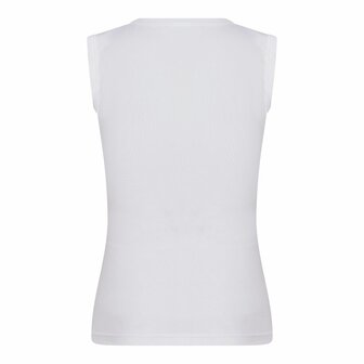 Jongens mouwloos shirt Beeren Young Wit