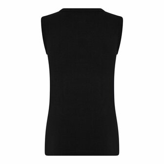 Jongens mouwloos shirt Comfort Feeling Zwart