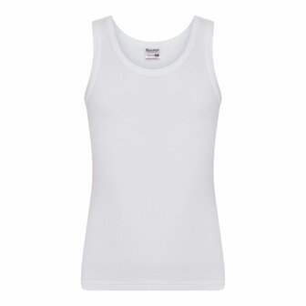 Jongens singlet Beeren Young Wit