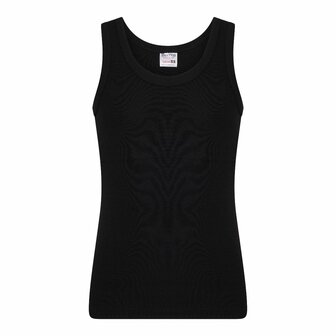Jongens singlet Beeren Young Zwart 