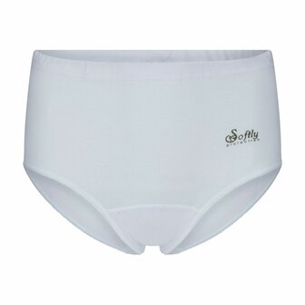 Beeren Briljant Dames Maxi Slip Julia Wit 2-pack (elastische katoen)