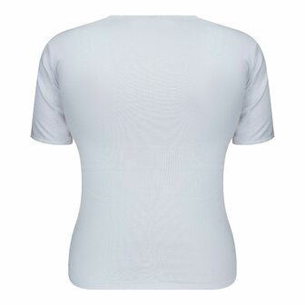 Dames onderblouse met K.M. M3000 Wit achter