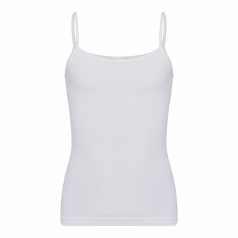 Meisjes spaghetti hemd Beeren Young Natasja Wit