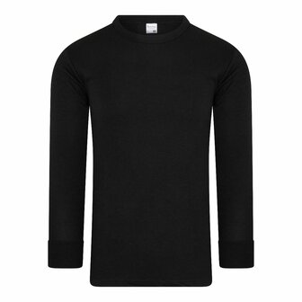 Thermo heren shirt L.M. Zwart