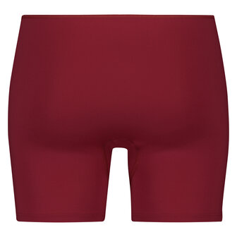 Short met lange pijp Elegance Donkerrood achter
