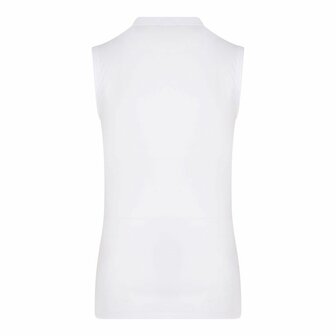 Beeren Heren mouwloos shirt Comfort Feeling Wit (Elastisch Katoen)