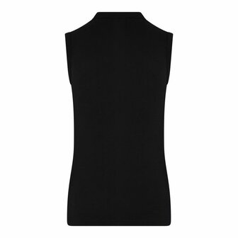 Heren mouwloos shirt Comfort Feeling Zwart