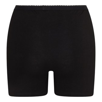 Softly boxershort met lange pijp Zwart achterkant