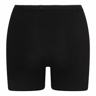 Beeren 2-Pack Dames boxershorts Softly met lange pijp Zwart (Elastisch Katoen) 02-417-007