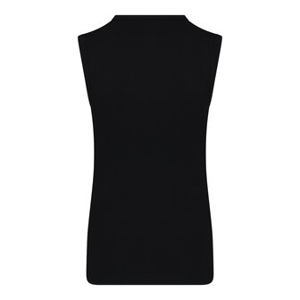 Heren mouwloos shirt met V-hals M3000 Zwart