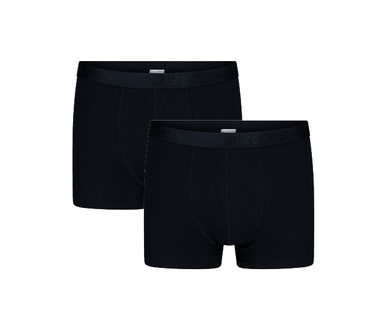  2-Pack Heren boxershorts Cotton Stretch Rolf Zwart