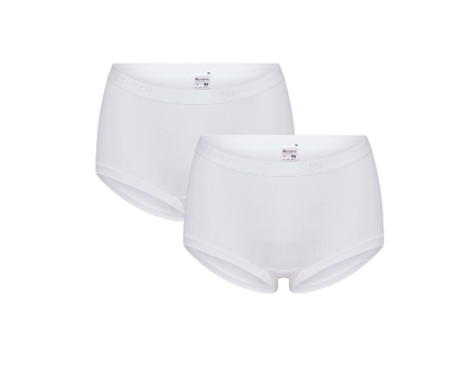 2-Pack Dames shorts Beeren Young Wit 