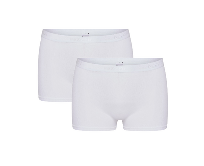 2-Pack Dames boxershorts Beeren Young Wit 