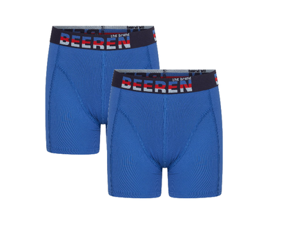 2-Pack Jongens boxershorts Elegance Blauw