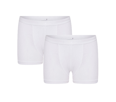 2-Pack Jongens boxershorts Beeren Young Wit