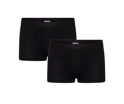 2-Pack Meisjes boxershorts Comfort Feeling Zwart 