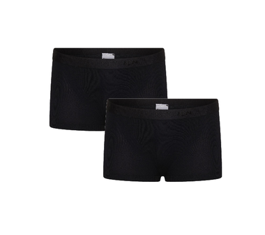 2-Pack Meisjes boxershorts Beeren Young Zwart