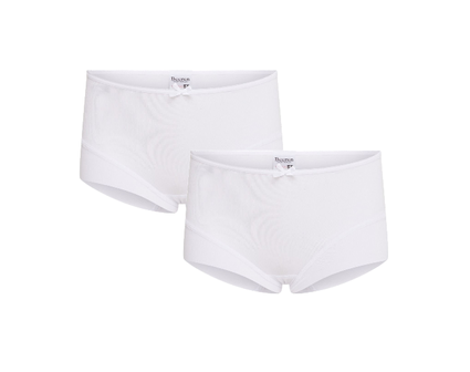 2-Pack Meisjes shorts Elegance Wit 