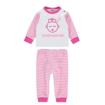 Baby pyjama M3000 Do not Disturb Roze