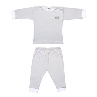 Baby Pyjama M401 Streep Grijs 