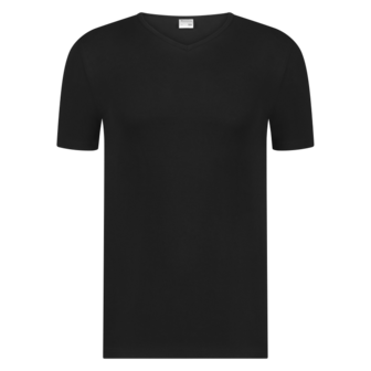 Beeren Green Comfort Heren T-shirt V hals Vince zwart 