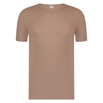 Beeren Green Comfort Heren T-shirt V hals Vince Natural&nbsp;