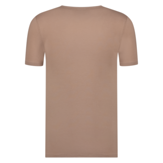 Beeren Green Comfort Heren T-shirt met Diepe V hals Natural