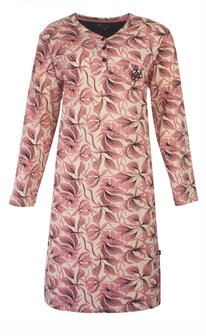Beeren Medaillon tricot dames nachthemd Blush Pink