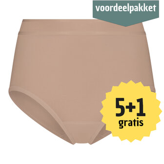 Beeren  Green Comfort Dames Maxi Slip Nora Cafe Latte 5+1 gratis multipack 