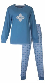 Irresistible dames pyjama Ocean Blue.