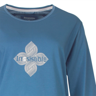 Irresistible dames pyjama Ocean Blue.