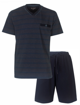  Paul Hopkins heren shortama Blauw. Verkrijgbaar t/m 4XL!