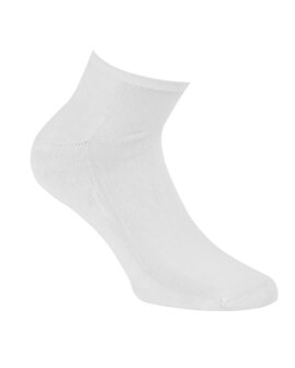 Bamboe Biker sok 2pack Wit