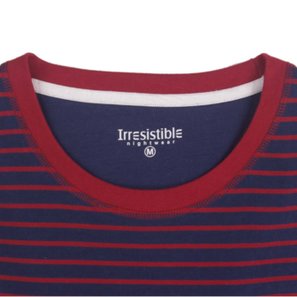 Irresistible Nachthemd &ndash; Rood/Marine