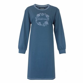 Tenderness Nachthemd &ndash; Petrol Blauw