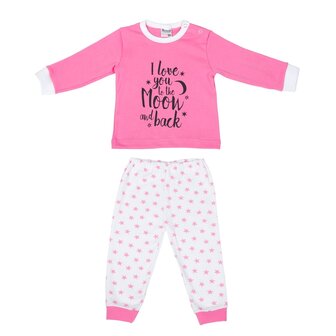 Baby pyjama M3000 Love You Roze