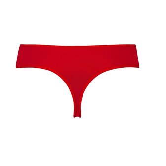 RJ Pure color dames string Rood