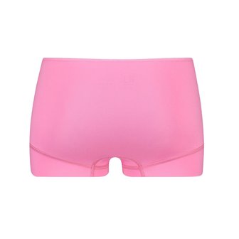 RJ Dames Short Pure Color Felroze